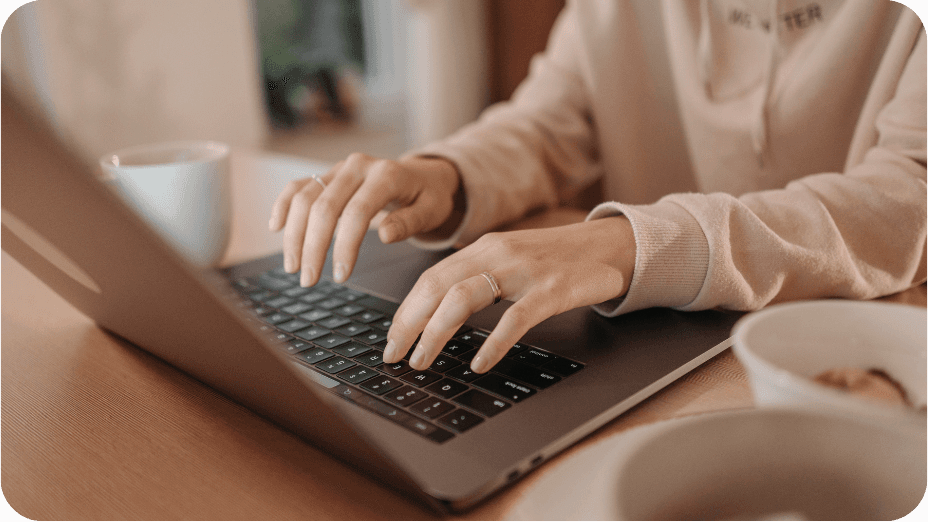 type on keyboard